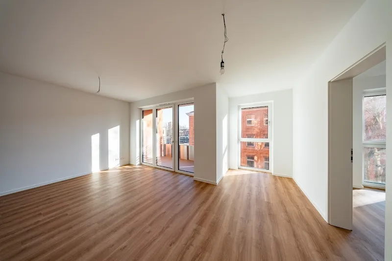 Neubauwohnung mit Fußbodenheizung und Balkon im Erstbezug / WBS 160/180/220 erforderlich — photo 1